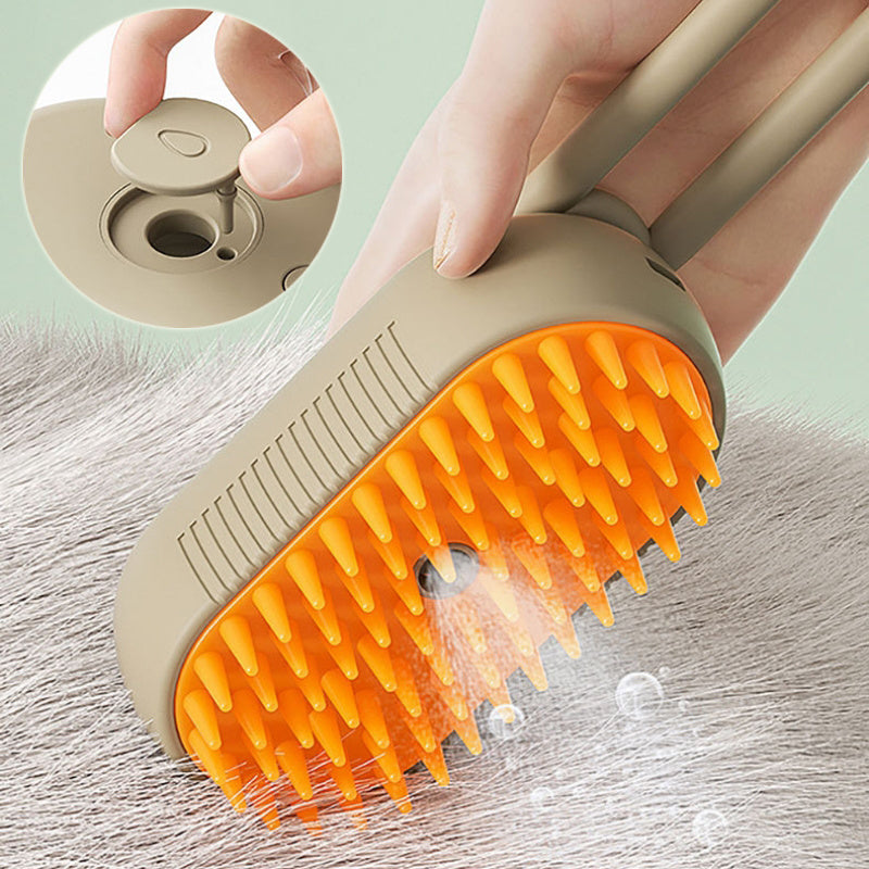 3-in-1 Electric Pet Grooming Brush for Cats and Dogs - Everything Pet