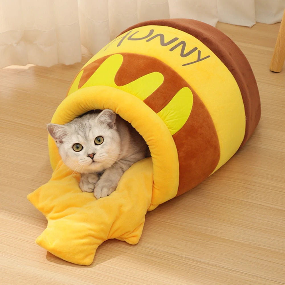 HoneyPod - Honey Pot Cat Bed - Everything Pet