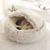 CozyNest - Plush Warm Bed for Cats &amp; Small Dogs