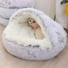 CozyNest - Plush Warm Bed for Cats &amp; Small Dogs